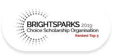 BrightSparks 2018 Scholarship Organisation Ranked Top 5